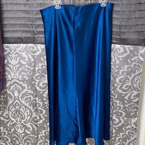 Blue Midi Skirt